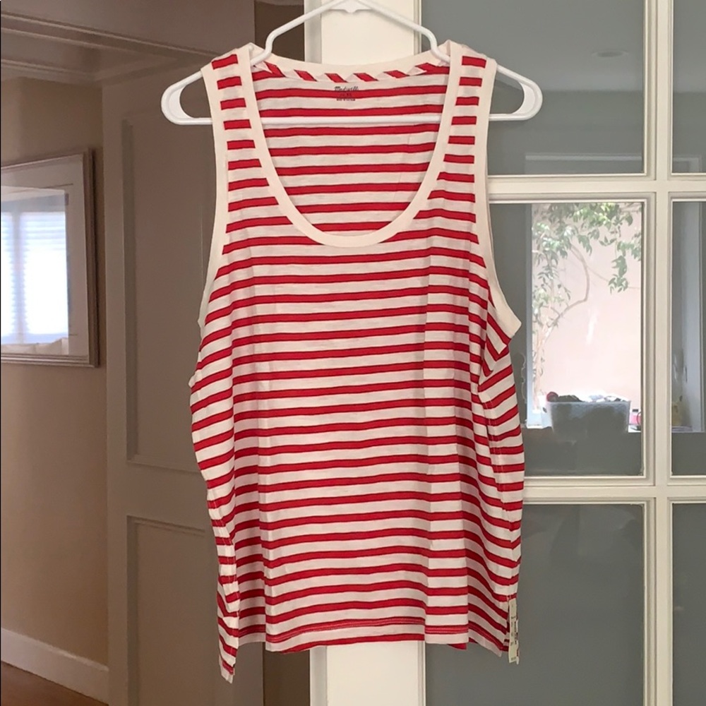 NWT!!! Madewell striped tank